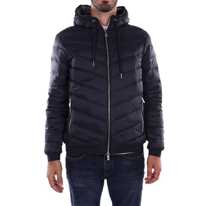 Veste bouffante d'hiver à la mode de qualité supérieure pour hommes, motif à capuche bouffant, vêtements d'hiver teints en toile fine - Product Image 3