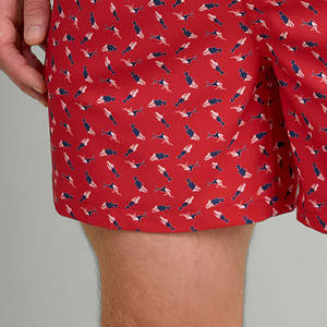 Pantalones Cortos Casuales de Playa con Cintura Elástica y Estampado, Último Modelo, Logotipo Personalizado, MOQ Bajo, Antibacterianos, Elásticos, Todos los Colores - Product Image 4