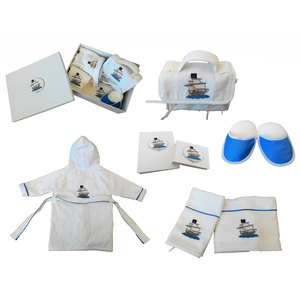 Set Estivo per Neonati in Cotone con Motivo Nave Pirata - Product Image 1