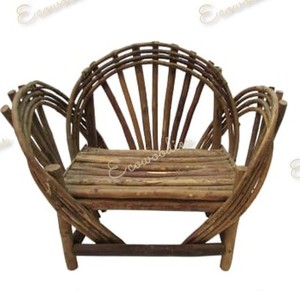 Classic Vintage Bamboo Cane Indoor Mini Kids Sofa Furniture Newborn Kids Bed Photography Props Chair Play Couch for Toddlers - Product Image 5