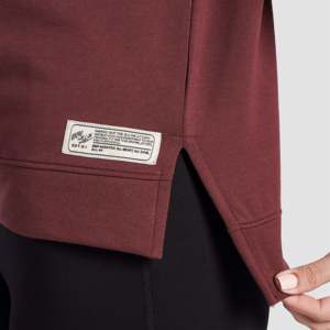 GAI Flow <b>Top</b> in Maroon Breathable Feature - Product Image 6