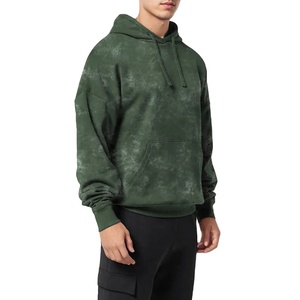 2025 nouveau hiver lavage à l'acide sweats à capuche pour hommes de haute qualité 100% coton coupe-vent basiques en gros décontracté sweat à capuche pour hommes à Nurak - Product Image 2