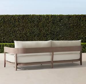 أفضل أريكة خشب الساج مقاومة للماء للشمس للفناء شرفة فيلا اللوبي بيع المصنع مباشرة - Product Image 5