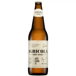 Artisanal bira AGRICOLA CHIARA İtalyan zanaat lager şişe 12x66cl