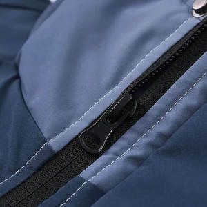 Veste matelassée respirante à capuche en toile avec logo personnalisé pour hommes, taille plus, nouvelle arrivée pour l'hiver - Product Image 5