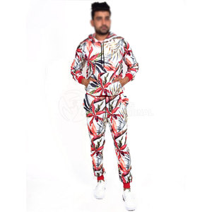 Chándal transpirable de último estilo para hombre, chándal ajustado de algodón y poliéster para hombre - Product Image 5
