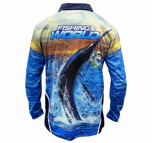 Camisa de Pesca para Hombre con Logotipo OEM ODM, Tejido Transpirable y Ventilado, Absorbe la Humedad, Protección UV UPF, para Exteriores - Product Image 5