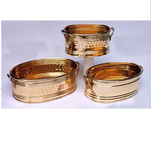 Macetas de Flores de Estilo Único en Oferta, Macetas de Metal de Alta Calidad para Decoración de Bodas, Navidad y Fiestas - Product Image 4