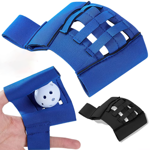 มินิบอลถุงมือฝึกเบสบอลถุงมือสอนซอฟต์บอลสำหรับผู้เริ่มต้นอุปกรณ์เบสบอลนีโอพรีน - Product Image 3