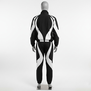 Nuevo Conjunto Deportivo de Alta Calidad, Traje Cortavientos Personalizado de Dos Piezas, Chándal Transpirable para Hombre - Product Image 6