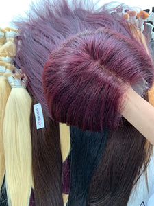 Pelucas de Cabello Virgen Vietnamita de Alta Calidad en Oferta, Estilo Moderno con Frente de Encaje Transparente, Alta Densidad y Brillo - Product Image 5