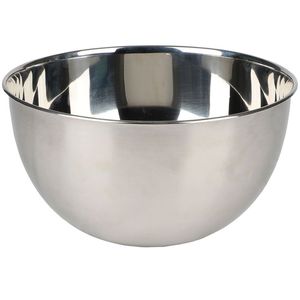 Tazón grande de acero inoxidable para servir, hecho a mano para durabilidad, elegancia y practicidad, perfecto para ensaladas, postres o frutas - Product Image 5