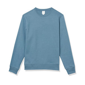 Pull à col rond en tricot lourd sur mesure, taille plus, pour homme, imperméable, anti-froissement, tissage durable, uni - Product Image 2