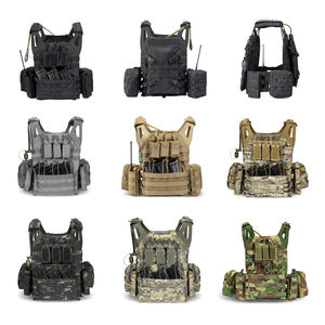 VT-8141 gilet tattico YAKEDA a sgancio rapido MC porta piastra realizzata in poliestere resistente - Product Image 5