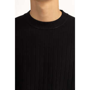 Suéter Premium Negro para Hombre, Estilo Vintage para Otoño e Invierno, Talla XXL, Corte Regular, Tejido - Product Image 2