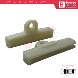 ตัวเชื่อมต่อกระจกประตูหน้าต่าง BWR5020 คลิปหนีบกระจก สำหรับรถยนต์ Corolla Prius Cruiser Hilux Matrix Vibe RX - Product Image 3
