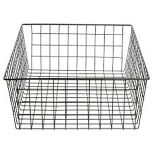 Cesta de Almacenamiento de Malla Metálica para Lavandería y Cocina, Cesta Cuadrada de Metal Multiusos para Frutas - Product Image 2
