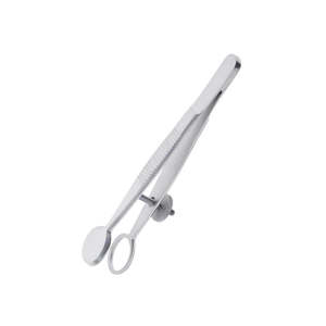 Pinzas Oftálmicas Manuales Premium de Placa Superior Abierta Ovalada Grande, Pinzas para Chalazión de Acero, Uso Hospitalario, Alta Calidad - Product Image 2