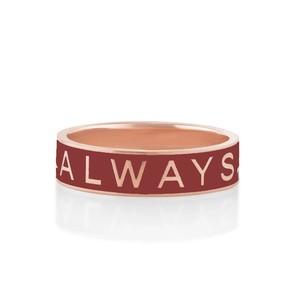 Anillo de Compromiso Clásico de Oro Rosa Marrón, Anillo de Promesa de Aniversario de Bodas, Tendencia en Ventas - Product Image 1