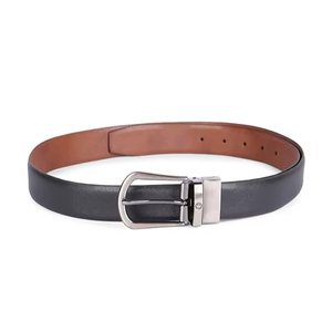 Ceinture en cuir véritable Sangle durable abordable pour les hommes Habillage formel et décontracté Ceinture en cuir faite à la main par AALIYAN IMPEX - Product Image 1