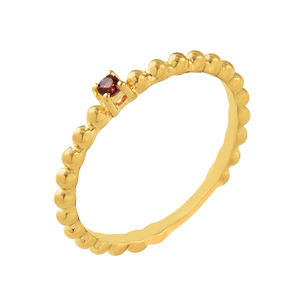 925อัญมณี CZ ชุบทองแหวนเงินแท้ - Product Image 5