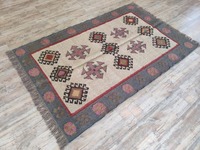 Vintage Indian Antique Look Wolle Jute Teppich Bohemian Eco hand gefertigte gewebte Naturfaser für das Leben elegante Teppiche & Sets