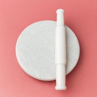 Ensemble de rouleau à pâtisserie et planche à pâtisserie en bois de luxe Falah International Chakla Belan pour chapati, pain, pizza, pâtisserie