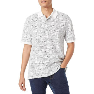 Personalizado muestra gratis sublimación impresión camuflaje transpirable deporte Polo logo 88 poliéster 12 elastano Polo camiseta hecha por Dress Sports - Product Image 1