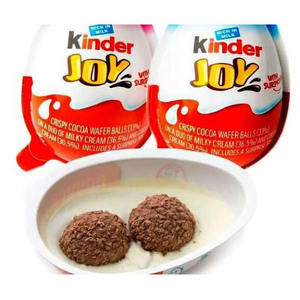 Œufs en chocolat Kinder Joy de haute qualité avec des couches de lait crémeux et de cacao et une surprise de jouet amusante pour les enfants - Product Image 4