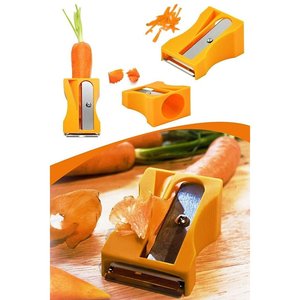 Éplucheur de fruits et légumes style taille-crayon, pour carottes et concombres - Product Image 1
