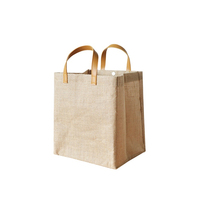 Groothandel Grote Katoenen Tote Mesh Boodschappentas Voor Fruit Net Groente Canvas Draagtassen Grote Canvas Draagtassen