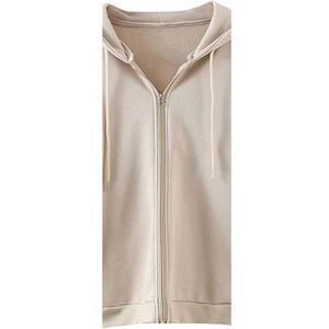 Vestido Sudadera Personalizado para Mujer, 100% Algodón Felpa, 360g, Invierno, Ecológico, Transpirable, Resistente al Viento, con Relieve Frontal - Product Image 3