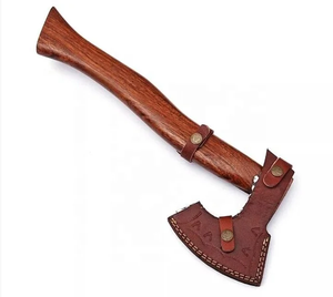 Steel Craft International High Quality Hand Forged Damascus Steel Tomahawks <b>Axe</b> Head Ash <b>Wood</b> Handle Felling Design for Camping - Product Image 4