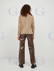 Camisetas de chándal informales para mujer, camisas de lana de alta calidad, hechas a medida con material polar de algodón, compra a granel con tus logotipos - Product Image 6