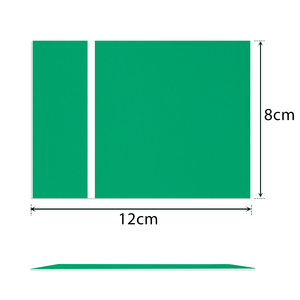 แผ่นอะคริลิคทูโทนสีเขียวถึงขาว 1.3 มม. (4 ชิ้น) - Product Image 2