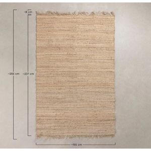 Tapis réversible en coton tissé plat géométrique Tapis écologique et minimaliste fabriqué à la main en latex pour les coins de la chambre à coucher en gros - Product Image 6