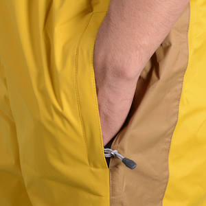 Ensemble imperméable long de Style industriel XL jaune/marron de haute qualité Logo personnalisable coupe-vent pour l'escalade en plein air temps pluvieux - Product Image 1