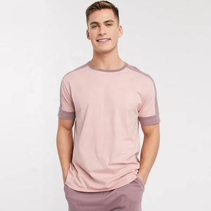 Ensemble de shorts d'été décontractés pour hommes 100% T-shirts en coton et shorts en maille imprimée Ensemble de shorts deux pièces pour hommes - Product Image 4