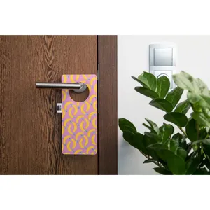 Colgador de puerta CreaFelt RPET, accesorios ecológicos para colgar sobre la puerta - Product Image 3