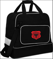 Sac de sport et de voyage double couche en polyester, personnalisable, avec compartiment à chaussures, idéal pour le football, logo et couleur personnalisables – Vente chaude