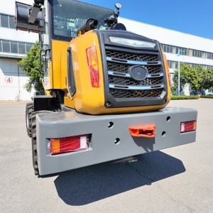 3 ton 4WD diesel ruwterreinheftruck 3,3m hefhoogte RG-3500-3M voor havenvrachtvervoer en werken in de haven - Product Image 6