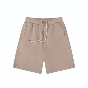 Imprimé personnalisé solide été Sport Gym Shorts avec poches respirant séchage rapide polyester peigné décontracté Micro Shorts - Product Image 1