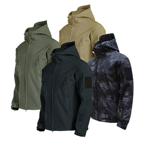 Veste Softshell décontractée légère et sportive en polyester pour hommes, design uni, logo personnalisé sur le devant, service ODM et OEM disponible - Product Image 1