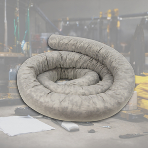Universal Eco-Friendly Absorbent Small Boom 1500mm Spill <b>Sock</b> Oil Chemical <b>Water</b> SABER Brand 100% Polypropylene SU1500-SB Bales - Product Image 3