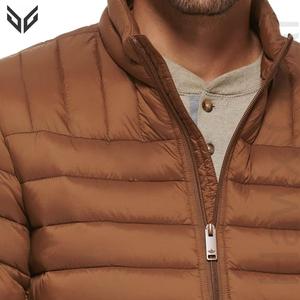 Vente en gros directe Pakistan Vestes rembourrées d'hiver pour hommes de haute qualité conçues sur mesure Col à capuche Tissu en toile Style High Street - Product Image 6