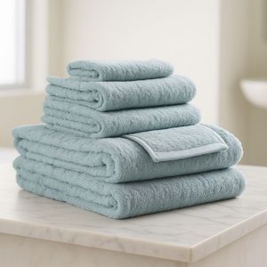 Toalla de Baño de Algodón 100% Orgánico Verde Mineral, Certificada por GOTS, Suave, Afelpada, Absorbente, de Secado Rápido, Ecológica, de Lujo, Calidad Spa - Product Image 2