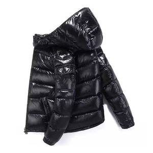 Veste matelassée unisexe de haute qualité pour l'hiver, chaude, tendance, pour l'extérieur, avec col montant, impression graphique personnalisée, imperméable et coupe-vent - Product Image 2