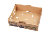 Boîte de présentation en carton ondulé gaufré personnalisée pour sérum de soin de la peau, crème pour le visage, crème pour les yeux, éponge cosmétique recyclable