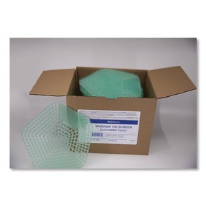 Filtre de urinoir solide WCBasix Boardwalk 0,11 oz, parfum concombre torsadé, vert (lot de 10) - Product Image 6