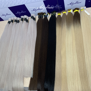 Cheveux vierges humains 100% de qualité supérieure en vrac, vente en gros, tendance 2025, livraison rapide, cheveux bouclés vietnamiens pour tresses - Product Image 5